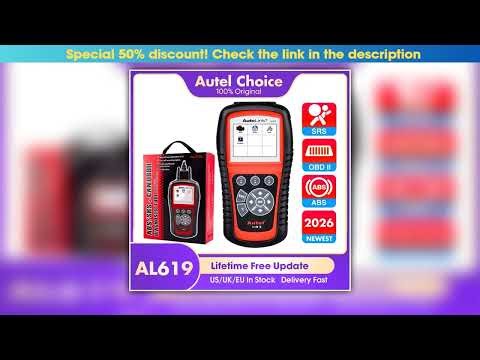 Autel AL619 ML619 OBD2 Auto Scanner Diagnostic Tool OBD 2 Car Diagnostic Scanner Automotivo