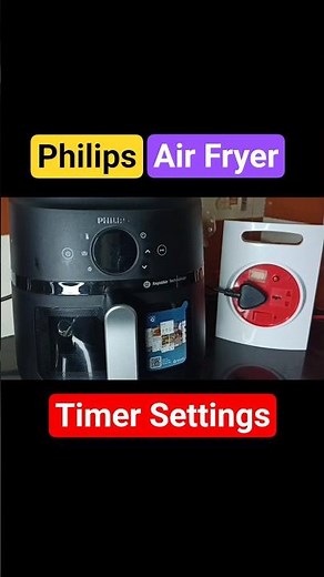 PHILIPS Air Fryer | How to Adjust Timer