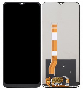 LCD with Touch Screen for Oppo A57 4G 2022 - Black (display glass combo folder)