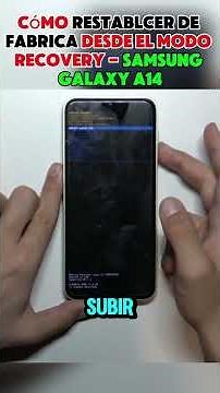 How to Factory Reset from Recovery Mode on Galaxy A14