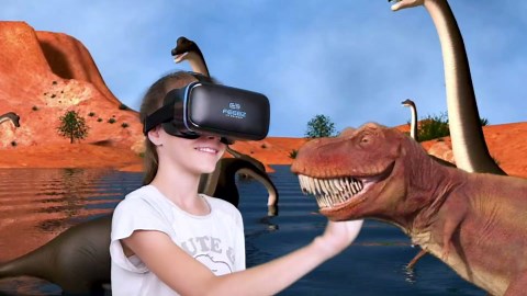 FEEBZ 3D VR Headset for Kids 2.0 - for iPhone & Android Phones | with 3D VR Videos & Apps Links | Virtual Reality Goggles Set for Beginners