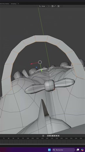 Mouth & Teeth Modeling Tuto 👄✨| Blender 3D💇‍♀️⚡ #shorts #blender3d #tutorial #3d