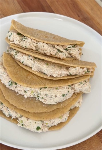 Fajitas Frescas de Pollo con Masa de Queso: Receta Fácil