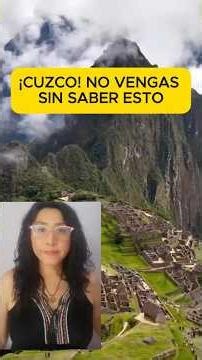 Lo que NADIE te advierte antes de Viajar A Cuzco #turismo #viajarAcuzco #GuíaCuzco #turismoPeru