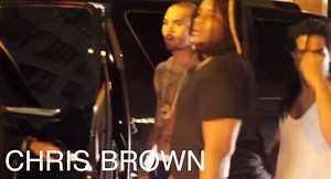 Footage After The Chris Brown Vs Drake Incident.. Walking Outside The Club
