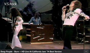Deep Purple - Burn _ Live Official // Original Video Live in California 74 is a concert film by Deep Purple! A.A.C. Audio // I improved it from the original video 🔊There are videos that you may not have seen🔊 https://www.facebook.com/VladoSimunovicRock Burn is the eighth studio album by Deep Purple, It's the first album featuring the new singer David Coverdale and the new bassist / singer Glenn Hughes The concert represents the first official release of the new formation (Mark III) with David 