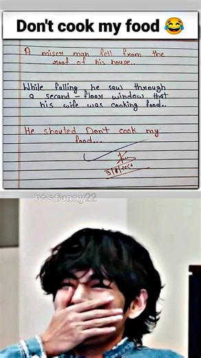 don't cook my food !! 😂😀 #bts #btsshorts #btsfunny #btsfunnyvideo #btsfunnymoment #bf22