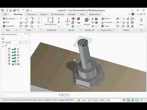 PTC Creo Elements/Direct Modeling Express. Basic demo - part 2