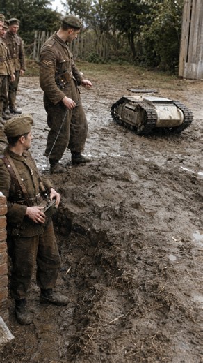 Hitler's explosive mini-tank: the Goliath #ww2