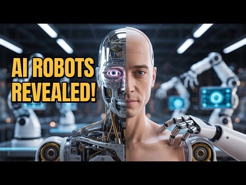 How Hyper-Realistic AI Robots Are Built | Inside Humanoid Robot Factory 8K #viralvideos