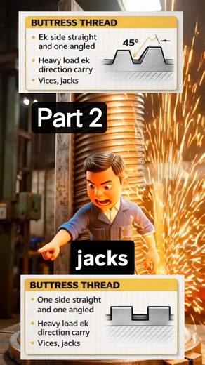 Thread Types That Every Engineer & Mechanic Should Know #part2 #mechanic #engineering #education