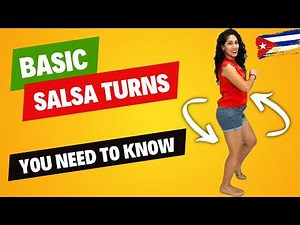 Basic SOLO TURNS Beginners | Step-by-Step | Cuban Salsa / Casino