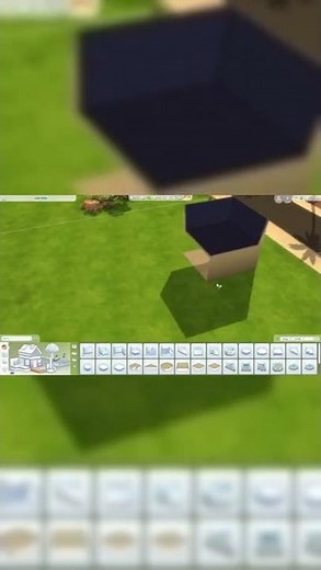 Sims 4 Building Secret: Floating Platforms Without Mods #Shorts #Creative