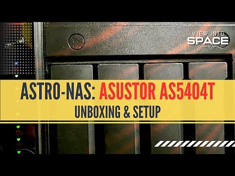 NAS: Asustor Nimbustor Gen2 / AS5404T - Unboxing & Setup