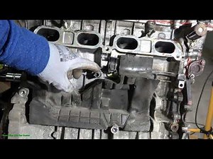 Knock Sensor location Toyota Camry 2.4 VVT-i engine 2AZ-FE