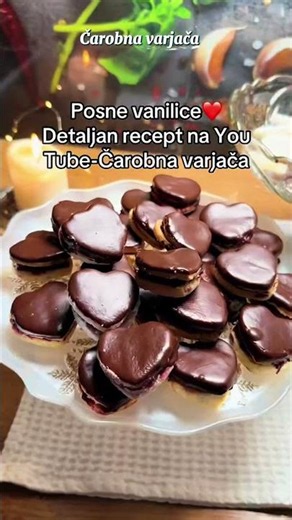 ❤️ Posne vanilice koje nestaju sa tacne | Vegan Cookies