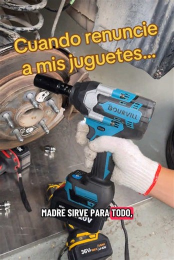Stop saying that bolt is stuck—check out this impact wrench. Its 3-in-1 functionality solves the problem, allowing it to convert into a power drill.#bourvill #AutoDIY #mechanic #ImpactWrench #CarRepair