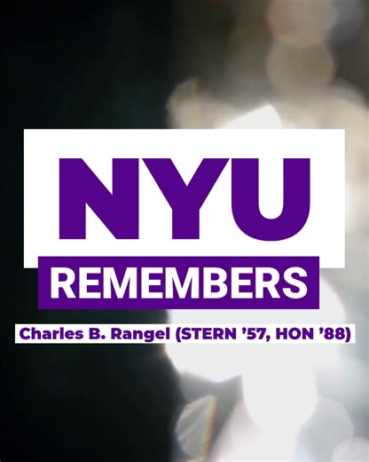 We remember and honor Charles B. Rangel (STERN ’57, HON ’88), a trailblazing congressman and founding member of the Congressional Black Caucus who represented Harlem in the U.S. House of Representatives for nearly five decades. Known as the “Lion of Lenox Avenue,” Rangel was the first Black chair of the House Ways and Means Committee and a tireless advocate for economic justice, affordable housing, and healthcare reform. A Korean War veteran and G.I. Bill recipient, Rangel rose from high school 