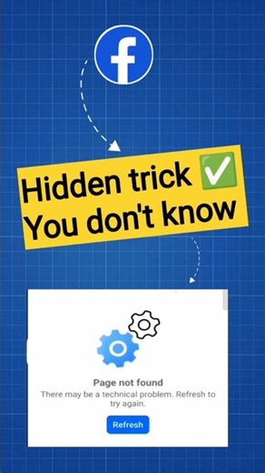 Facebook page not found problem Fix 2025 | New tricks there may be technical issue try again Solve
