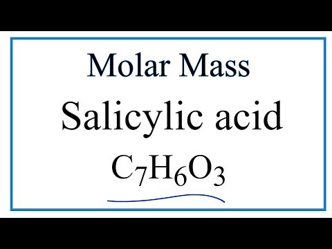 How to Calculate the Molar Mass of C7H6O3: Salicylic acid
