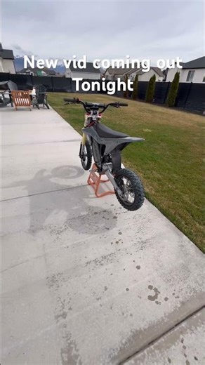 New video tonight also first GoPro filmed video #surron #ebike #dirtking #supercross #motocross