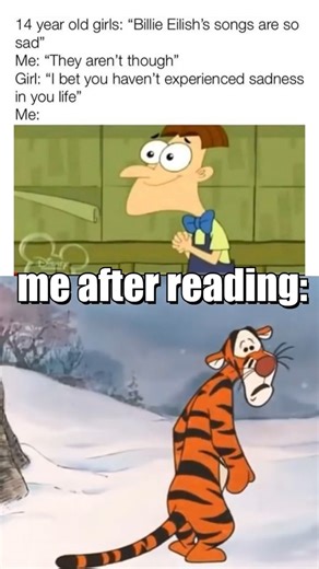 Sad kid meme #memes #tigger
