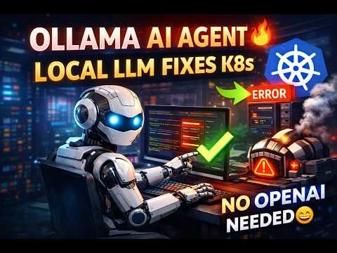 Local LLM for DevOps 🔥 Ollama AI Agent Resolves Kubernetes CrashLoopBackOff