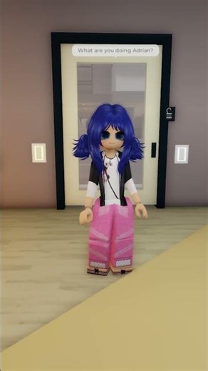 I saw Adrien doing the military dance #roblox #miraculousladybug #shorts