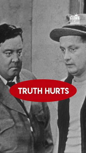 The truth hurts 🥊 #jackiegleason #honeymooners #classictv 🎥: Jackie Gleason & Art Carney, The Honeymooners (1954) #comedyclassic #vintagetv #funnyreel | Clown Jewels