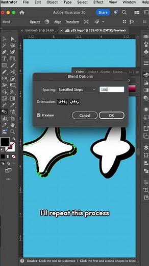 Create a sign with Jojo Lee using Adobe Illustrator