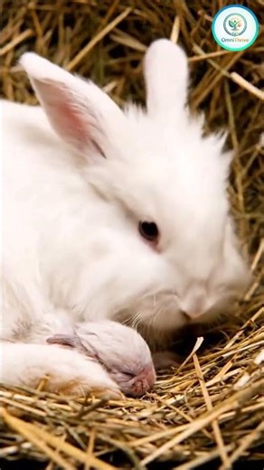 Caught a suckling bunny Cute pet debut plan Rabbit Pastoral cute pet #shorts #bunnycare