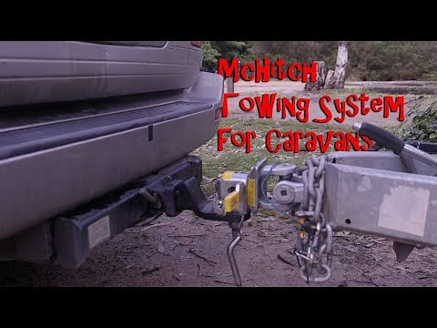 The McHitch Uniglide automatic trailer coupling. Towing hitch.