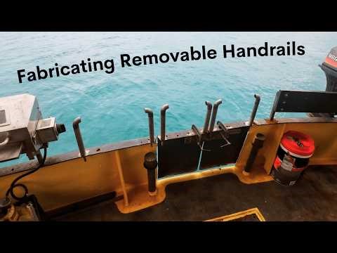 Fabricating Removable Handrails - Project Brupeg Ep. 440