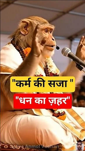 "झूठ और धोखे का धन कभी टिकता नहीं"! #shorts #ai #pravachan #sanatandharma #motivation