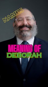 186K views · 3.6K reactions | Deep Dive Into The Name Deborah #Deborah #Debra #devorah #names #meaning #Deb #Debbie #Debby #Dvorah #Débora #Deborá #Deborah #Debóra #Debs #Dobby #Dede | Rabbi YY Jacobson | Facebook