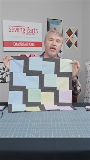 Sewing Parts Online | A fun twist on charm squares! ✂️ Bob’s showing how to make the Charm Squares with Edges quilt block — easy, creative, and perfect for... | Instagram