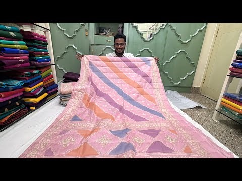 Bangalore Wholesale Semi Soft Silk | Rangkat Saree | Part wear Saree |Single Saree Courier Available