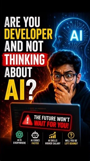 If You’re a Developer, Watch This Before It’s Too Late ⚠️ #ai #developer #coding