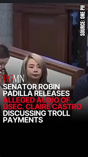 Senator Robin Padilla presented an audio recording during a Senate hearing, questioning whether the voice in the clip belonged to Usec. Claire Castro. The recording included explicit exchanges such as “Manghingi ka na naman ng dagdag puro palpak naman yang mga blogger mo,” and “Yan ba yung matandang mukhang gorilya na puro live ang pinaggagawa?” along with complaints about budgets, alleged trolling groups, and internal disputes. Padilla pressed officials for clarity as the audio repeated accusat