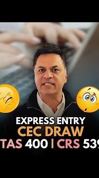 Express Entry CEC DRAW - CRS: 539 & 400 ITAs | Canada Immigration