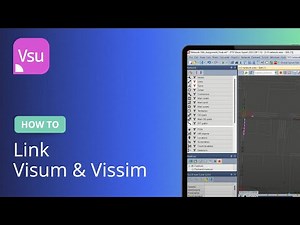 Model Adjustment: Linking Visum & Vissim | PTV Visum | Tutorial