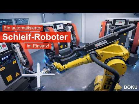 So schleift ein Roboter Aluminium – Vollautomatisch & extrem präzise! WVG alu-tec