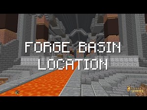Hypixel Skyblock: Dwarven Mines - Forge Basin Location