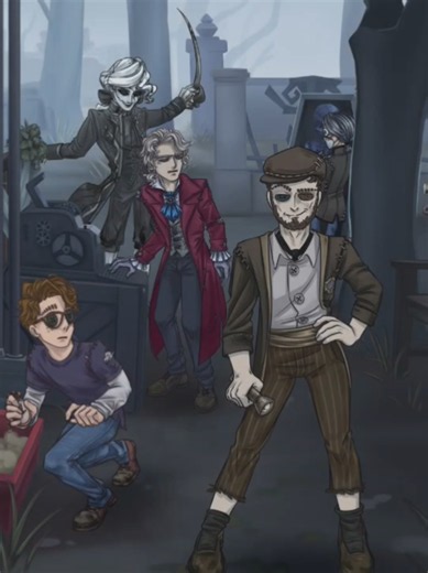 I was so busy that I couldn't make any videos... this one is no longer topic, but I really liked the drawing, so I decided to finish it. #identityv #art #meme #animation #tweening Thank you very much.