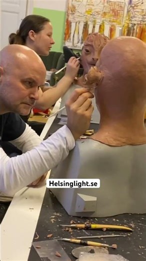 Learn how to make a #siliconemask! Join a class at Helsinglight FX, Sweden