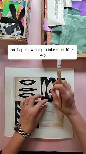 Exploring Notan | Black & White Collage Art – Day 13 of 100