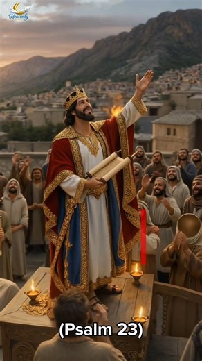 The Lord is My Shepherd: Psalm 23 (King David's Praise) #faith #youtubeshorts #christianmotivation