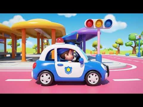 Happy Police Car Song for Children | Fun Kids Tunes