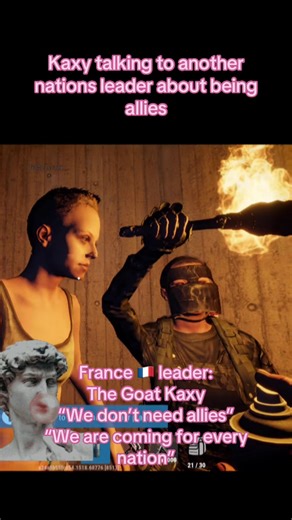 All nations will fall….France will clam them all 🇫🇷 🩷🫶🏻🩷 @Kaxy #fyp #rust #rustgame #rustconsole #gamergirl