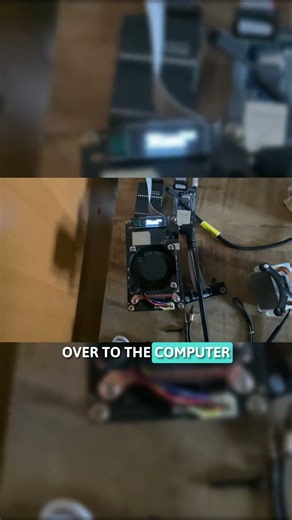 Bitaxe Powering On with New Heatsink